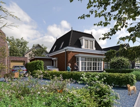 impressie vrijstaande woning van Molenhof Oosterblokker