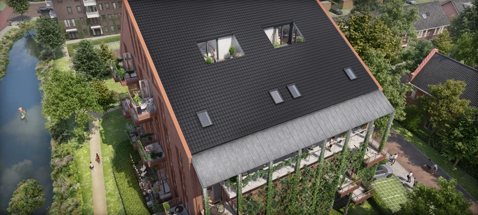 Waterroos Zwaag nieuwbouwappartementen