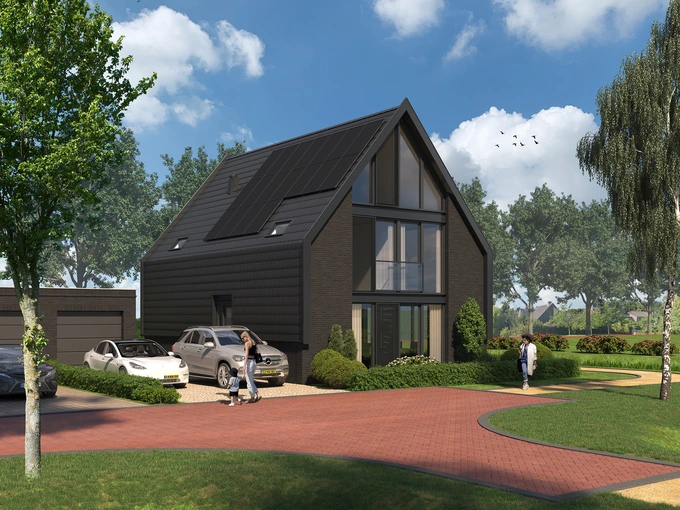 nieuwbouwregiohoorn Blokker de Wijngaard vrijstaand straat