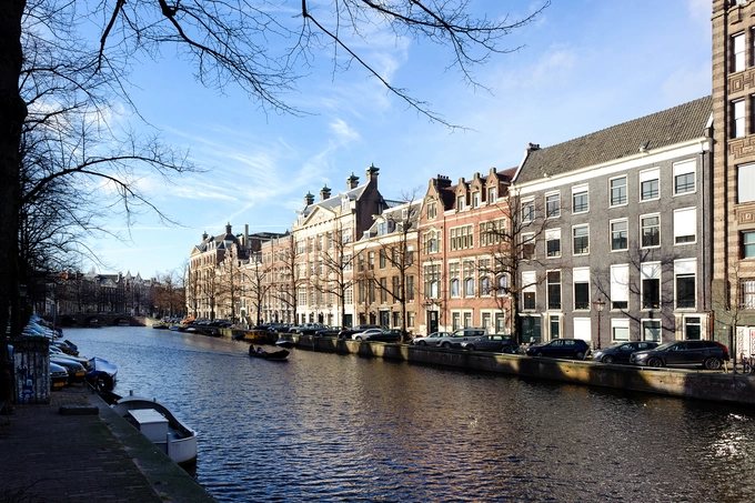 Grachtenpanden in Hoorn