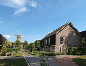 Pad naar de molen