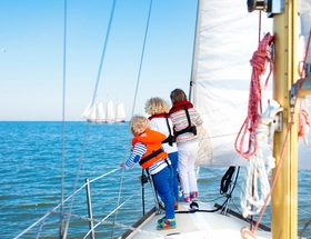 Steiger aan het Markermeer in Hoorn