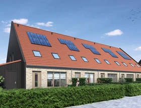 Rug aan rugwoningen De Perenlaan Zwaagdijk-West