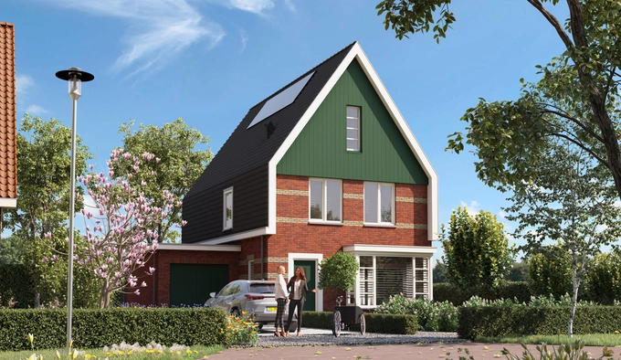 Opperdoes Oosteinde royale vrijstaande woning met uitbouw