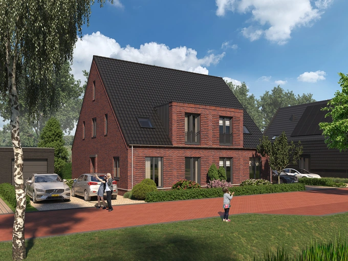nieuwbouwregiohoorn Blokker De Wijngaard tweekapper