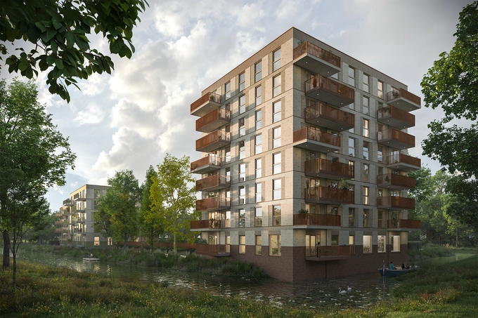 Comfortabele appartementen in Nieuwe Weelde