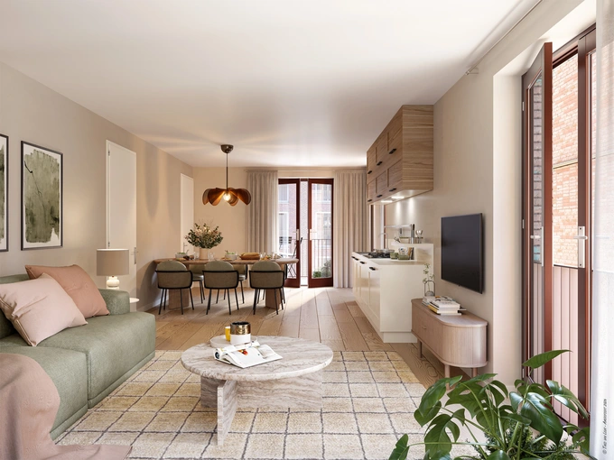 Pelmolenpad De Koningsspil 2-kamerappartement bouwnr #103