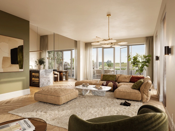 Pelmolenpad De Koningsspil impressie interieur bouwnummer #143