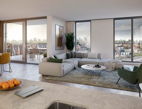 nieuwbouwregiohoorn Blokker Urban Villa's woonkamer