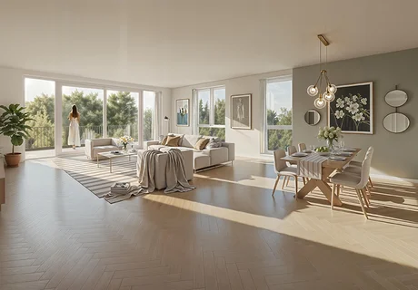 Bouwnummer 17, vierkamerappartement