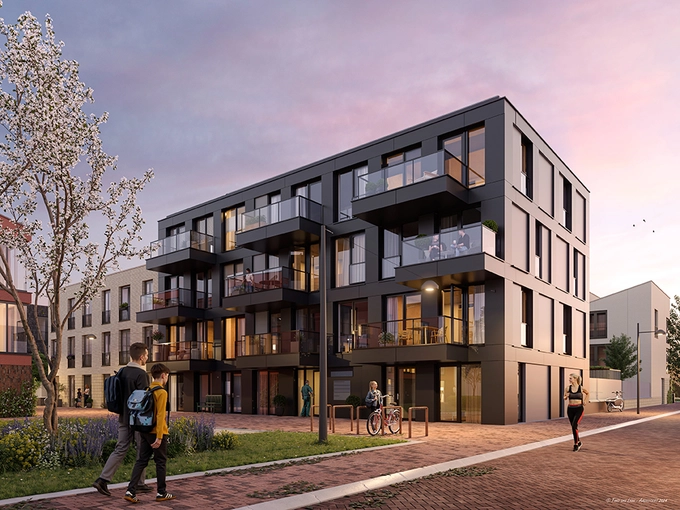 Holenkwartier appartementen voorzijde