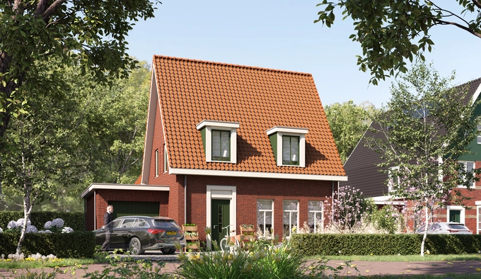 Opperdoes Oosteinde vrijstaande dwarskap