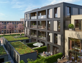 Holenkwartier appartementen achterzijde
