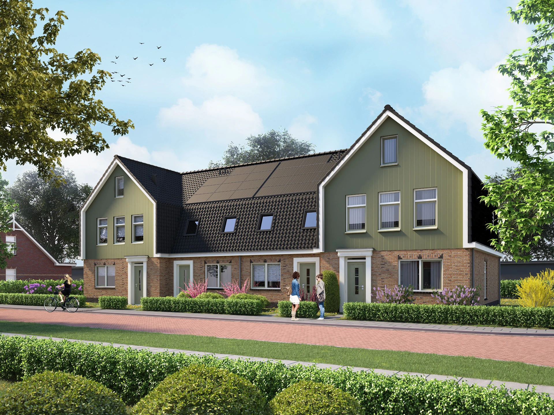 Energieneutrale woningen in Wijdenes