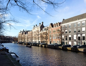 Grachtenpanden in Hoorn