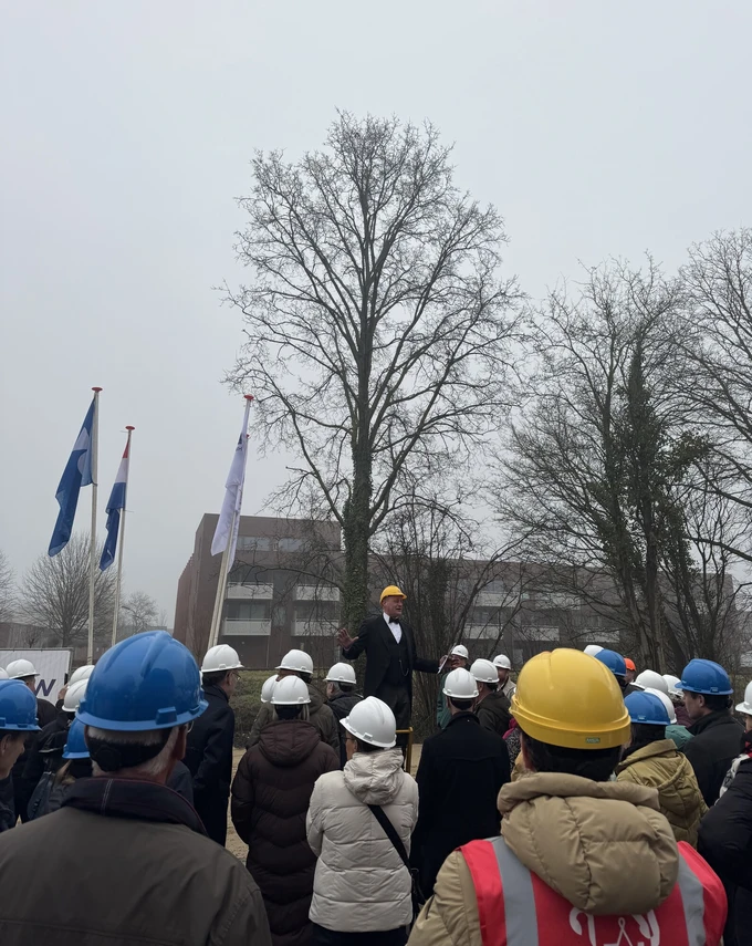 Feestelijke handeling markeert start van plan Nieuwe Weelde