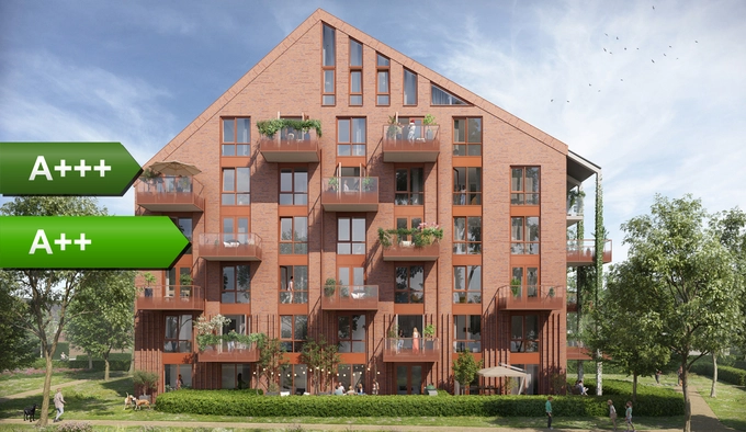 Waterroos Kwarts nieuwbouwappartementen