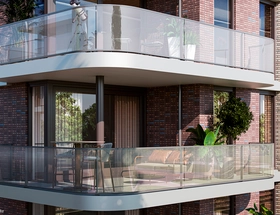 nieuwbouwregiohoorn Blokker Urban Villa's balkon