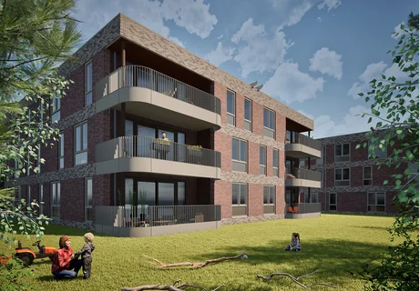 Bouwnummer 20, vierkamerappartement