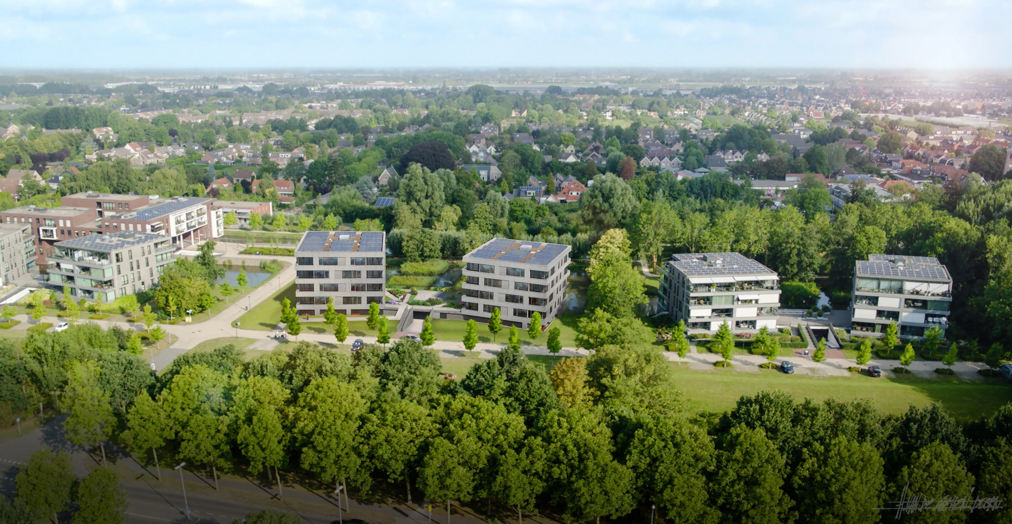 Parkvilla's en watervilla's in Blokker